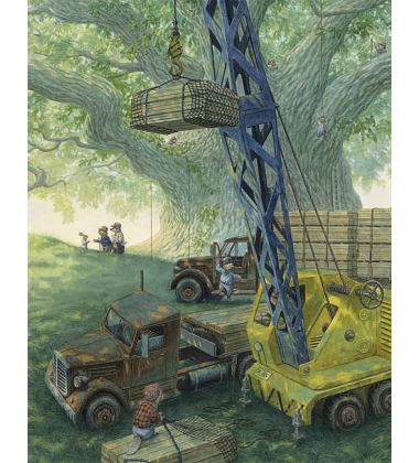Кроличка Пейслі і конкурс будиночуів на дереві
