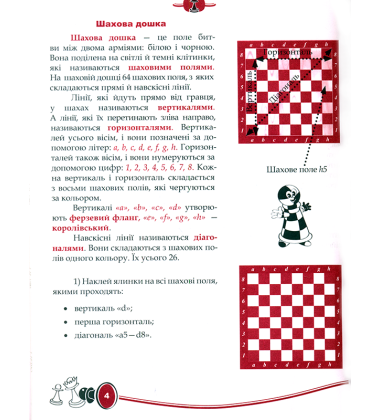 Шахи для дітей