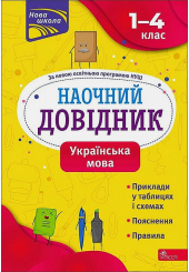 Наочний довідник. 1–4 класи. Українська мова