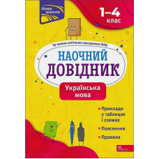 Наочний довідник. 1–4 класи. Українська мова