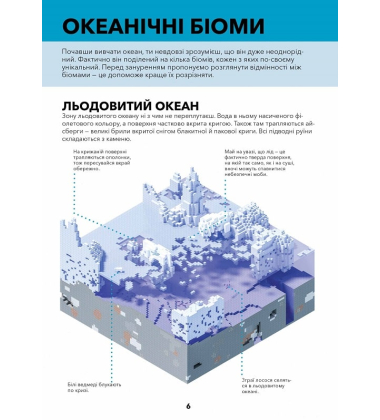 MINECRAFT. Довідник виживання в океані