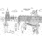 Розмальовка «Київ»