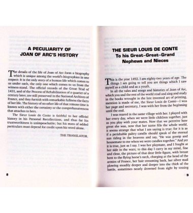 Personal Recollections of Joan of Arc