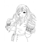 #girls#fashion#manga