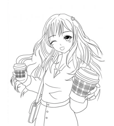 #girls#fashion#manga