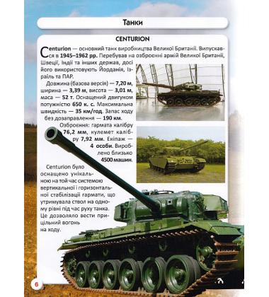 Світ навколо нас. Танки та бойові броньовані машини
