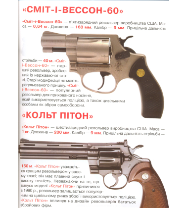 Велика книжка. Пістолети і револьвери