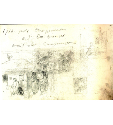 Тарас Шевченко. Альбом малюнків 1841-1843 рр.