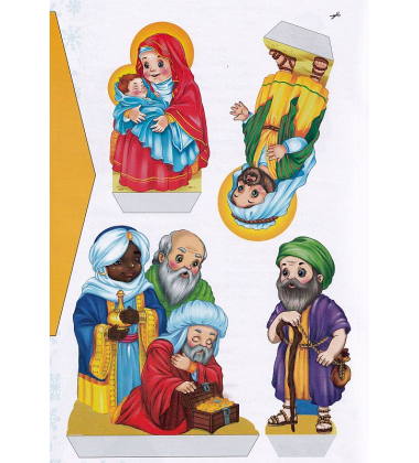 Christmas sticker book. Колядки