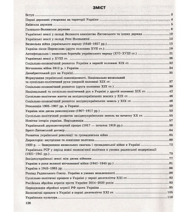 Історія України. Хронологічні таблиці. 5-11 класи, до ДПА, ЗНО