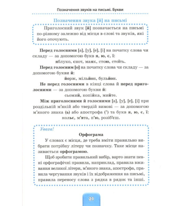 Українська мова. 1-4 класи
