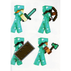 Стікербук Нижній світ і Край. Minecraft