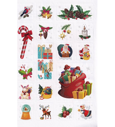Christmas sticker book. Пісні про Святого Миколая