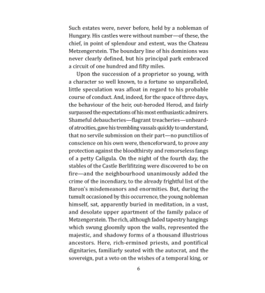 Morella and Other Horror Tales
