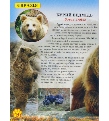 Світ навколо нас. Дикі тварини