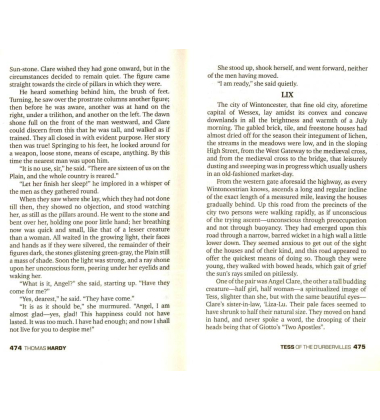 Tess of the d'Urbervilles: A Pure Woman Faithfully Presented