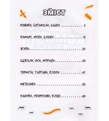 Комахи та павуки