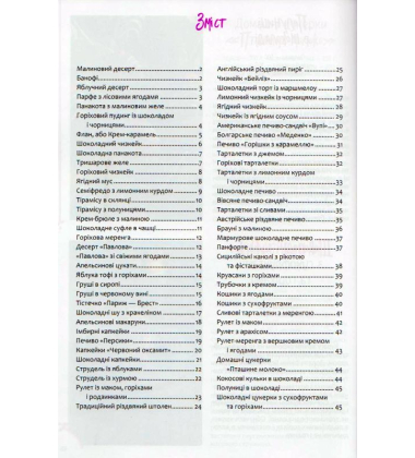 Неймовірні десерти з кремом, желе, шоколадом, фруктами