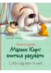 Малюк Коргі вчиться рахувати