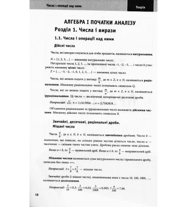 Математика. ЗНО ДПА 2021