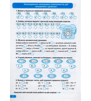 Множення та ділення. 3 клас