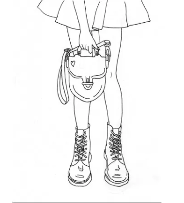#girls#fashion#manga
