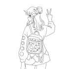 #girls#fashion#manga