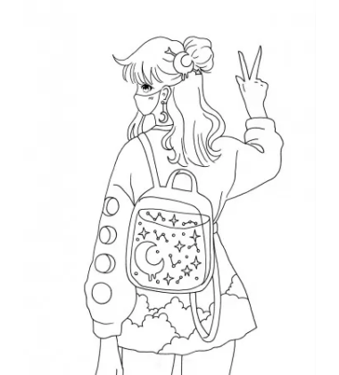 #girls#fashion#manga