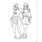 #girls#fashion#manga