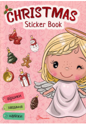 Christmas sticker book. Віршики. Завдання. Наліпки