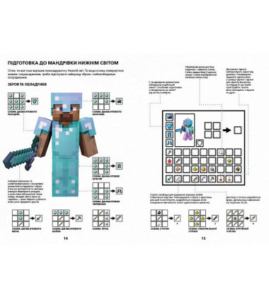 Minecraft. Довідник Нижнього світу і Краю