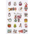 Christmas sticker book. Колядки