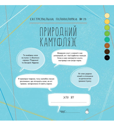 Майстер головоломок. Кольоровий квест