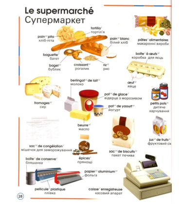 Мій перший візуальний словник. Французька та українська мови
