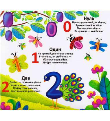 Багаторазовi водяні розмальовки. Лічба