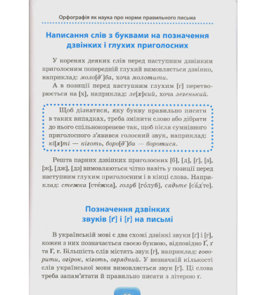 Український правопис. 1-4 класи