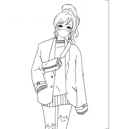 #girls#fashion#manga