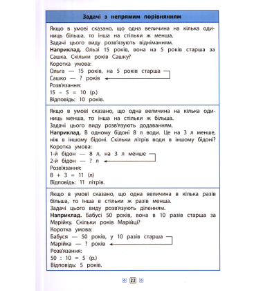 Математика. 1–4 класи