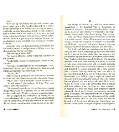 Tess of the d'Urbervilles: A Pure Woman Faithfully Presented