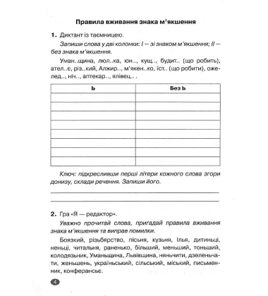 Українська мова. 5 клас. Теорія. Практика