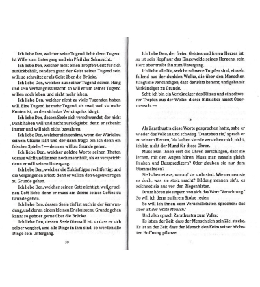 Also sprach Zarathustra. Ein Buch für Alle und Keinen