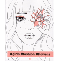 #girls#fashion#flowers