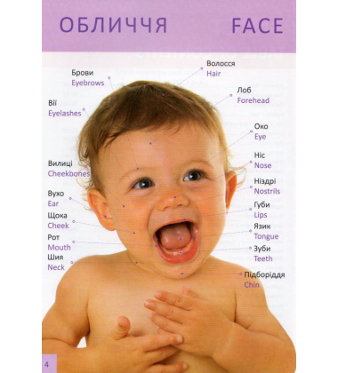 Перша книга малюка. Bebes furst book
