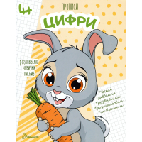 Розвиваємо навички письма. Прописи 4+. Цифри