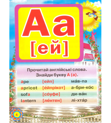 Казкова англійська абетка